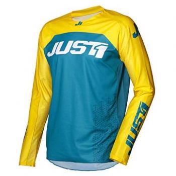 Just1 Terra Cross Maillot Bleu & Jaune – M