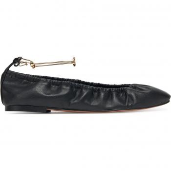 Ballerines noires avec lanière Twinset