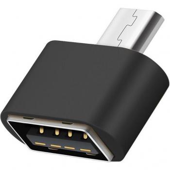 Convertidor MicroUSB a USB Tipo‑A OTG 2 piezas