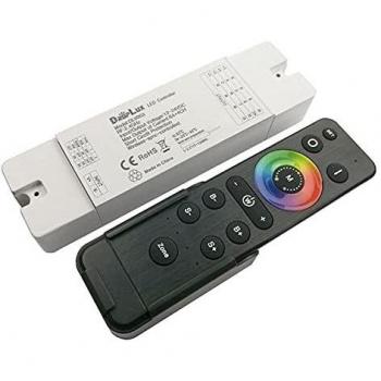 Controlador 4x6A para LED (MONO, CCT, RGB, RGBW) + Mando 4Z RF
