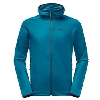 Jack Wolfskin Men's Baiselberg Hooded Fleece Jacket (Everest Blue)