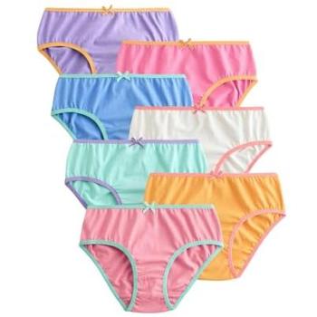 Next Lila/Orange Mädchenunterhosen 7er Pack (1,5-16 Jahre)