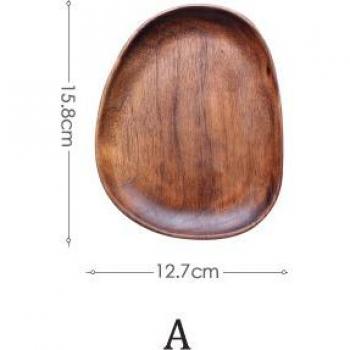 Wooden Tray for Pizza and Fruit