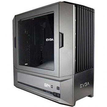 Mid Tower Gunmetal Grey Case – EVGA 100-E1-1236-K0 DG‑87 Metallic