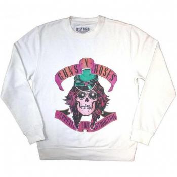 Moletom Guns N Roses Axl Calavera Unisex S Blanco