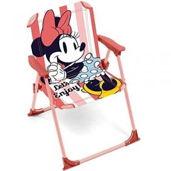 Silla Infantil Plegable Minnie Mouse con Brazos 38x32x53cm