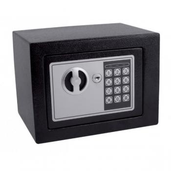 Pavo Mini-Tresor, elektronisch, 230x170x170mm, schwarz