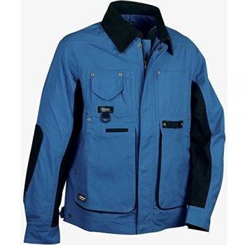 Cofra Bruxelles Arbeitsjacke, 100% Baumwolle, blau, Größe 52