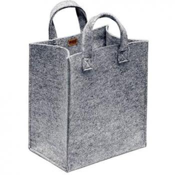 Iittala Meno‑Tasche aus Filz – Grau, 20 × 30
