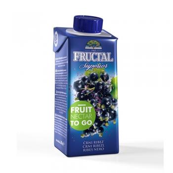 Nektar černý rybíz Fructal 200 ml