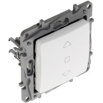 Interrupteur sans fil volet roulant Legrand 10A Blanc Niloé