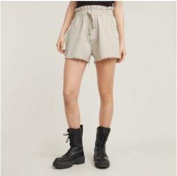 G-Star Women's 2XS Brick Gold Raw Edge Denim Shorts