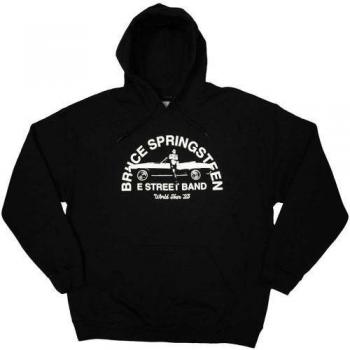 Tour '23 Bruce Springsteen Leaning Car Pullover Hoodie