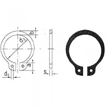 Anello Reely fissaggio albero 5 mm – 20 articoli in scatola