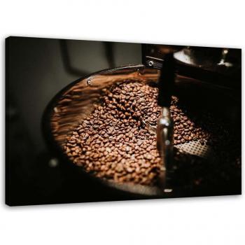 Pintura de Granos de Café 60x40 en Lienzo