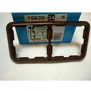 Marco 2 puestos madera SIMON 75620-34