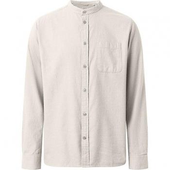 Knowledge Cotton Apparel Herren Flanellhemd Beige Größe XL