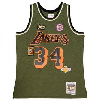 1996 Lakers NBA Flight Swingman Jersey – Shaq
