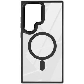 Avizar FrostGlow Cover für Samsung Galaxy S24 Ultra, Schwarz