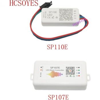 Controlador LED para Banda SP110E SP107E Wi‑Fi RGB/WS2811