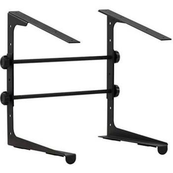 VidaXL Laptopständer Schwarz 30,5x28×(24,5-37,5) cm Stahl