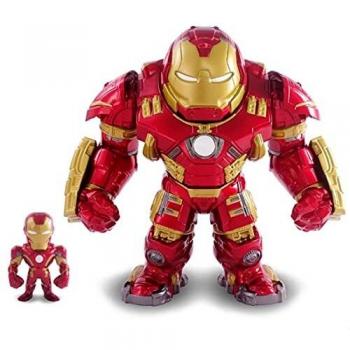 Figure Iron Man Hulkbuster 15×5 cm – In Metallo, 100% Die‑Cast