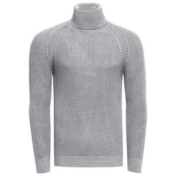 Herren Rollkragenpullover RUSTY NEAL in Grau, Größe L