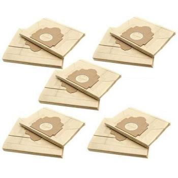 PowerClean 50x Vacuum Bags – Moulinex 1350/1250, Sand, 22.5×19 cm