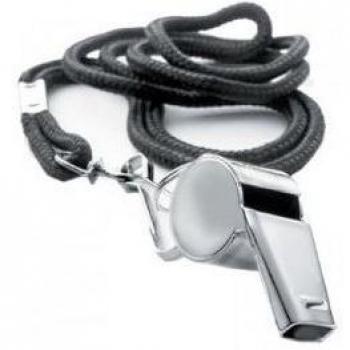 Gilbert Whistle with Safety Lanyard