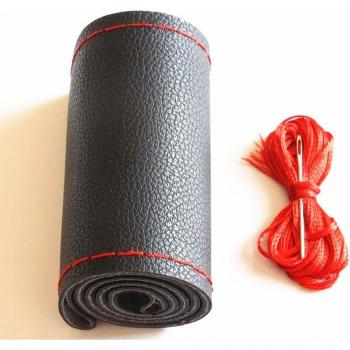 Kit cuir tressé pour volant de voiture – souple et ajustable