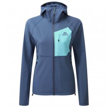 Arrow Hooded Jacket for Women – Dusk Topaz (Mountain Equipment, Size 14)