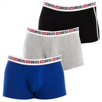 Diesel Boxer Shawn 3 Pezzi in Cotone Traspirante Taglia XL