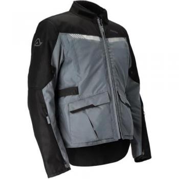Acerbis X-Trail Giacca tessile moto Triplo Strato Grigio Nero taglia M