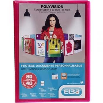 Protège-documents personnalisable Polyvision 80 vues