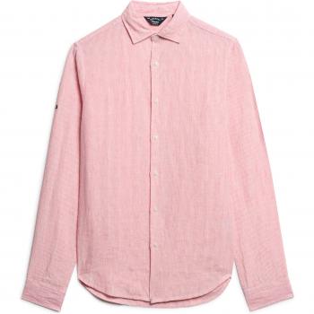 Camisa de manga larga de lino Superdry para hombre