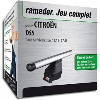Rameder Pack Barres de Toit Tema pour CITROëN DS5 avec protection antivol