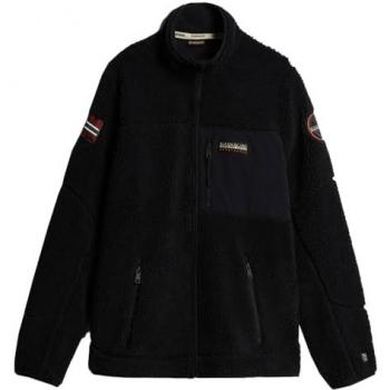 Napapijri Yupik 3 Felpa con Zip Nera