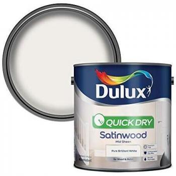 Dulux Quick Dry Satinwood Paint For Wood And Metal