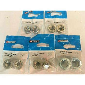 Weldtite Wheel Nuts Set – 9mm, 10mm, 14mm