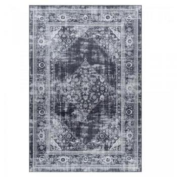 Tapis Tissé Akiak 80x250 Noir