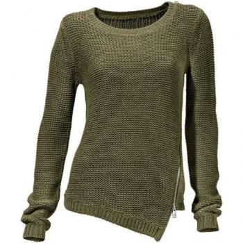 Heine Pullover Unifarbener Rundhals Gr. 38