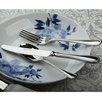 Classic Britannia 58-Piece Stainless Steel Cutlery Set for 8 People