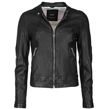Maze Lederjacke „420‑20‑04“ – Damen, Schwarz, Größe L