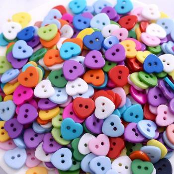 Resin Bear Shape Buttons 2 Holes for Scrapbooking