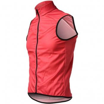 Tissu Cycliste Rouge Imperméable Sans Manteau Vélo