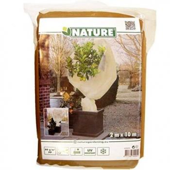 Nature Housse de gelée végétale en Toison Beige 2x10 m 6030095