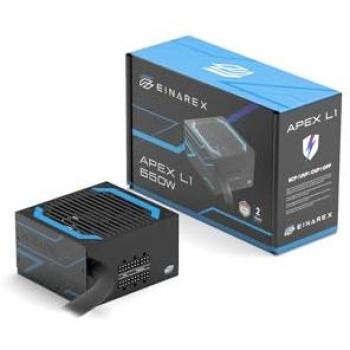 Einarex 650 W Alimentation Semi‑Modulable Bronze Apex L1 ATX