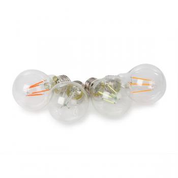 Boîte de 4 ampoules LED A60 Velleman – Rouge, 40W