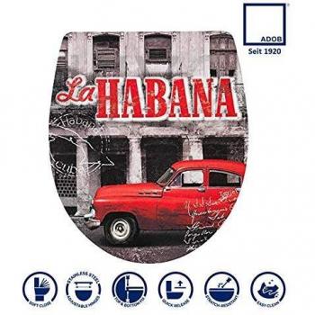 ADOB Design WC-Sitz Habana, absenkbar, Reinigung auf Knopfdruck