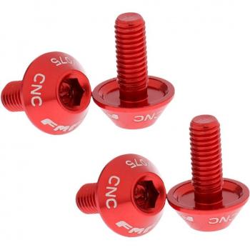 CNC Bike Water Bottle Cage with M5 x 12mm Hex Bolts